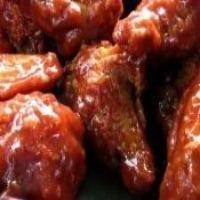HONEY BBQ PARTY WINGS.